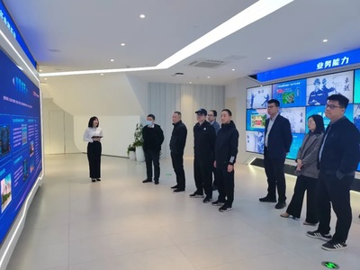 中信恒泰董事长陆霖率队赴广西通信规划设计咨询开展座谈交流